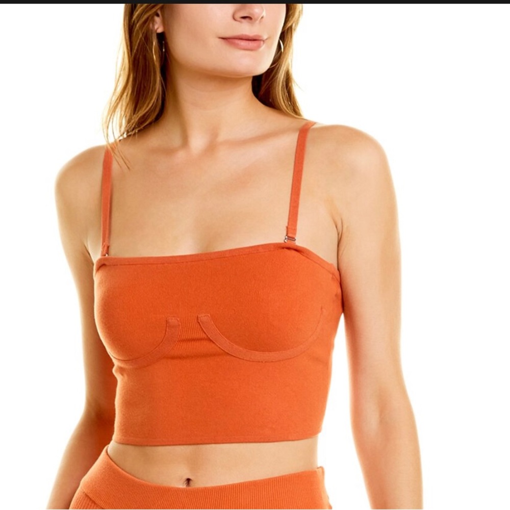 NEW WITH TAGS ✨Good American✨ A Lister “Influential” Cupped tube top”